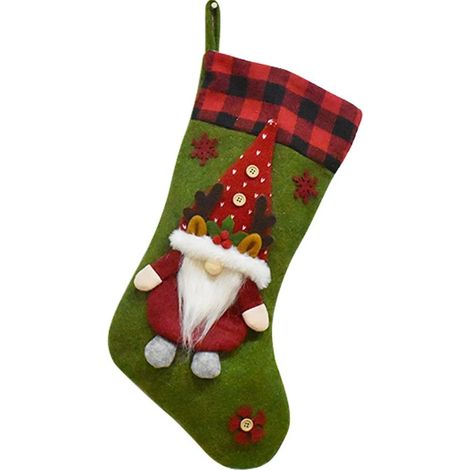 Chaussettes de Noël 3D, décoration de cheminée festive KLB (1/5)