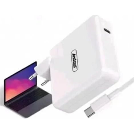 TRADE SHOP - Caricabatterie A Ricarica Rapida Porta Usb-c Per Laptop Con Cavo Type-c 100w Q-kc03 -
