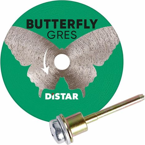 Disco de diamante mariposa Distar 45 x 0,6 x 5,8/3,2-3,0F con eje