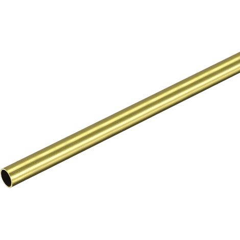 Brass Round Tube 8 mm OD 0.5 mm Wall Thickness Pipe (1/5)