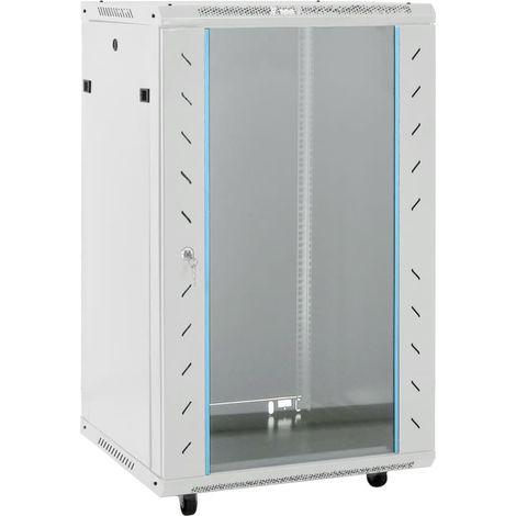 Netzwerk-Rack mit drehbaren Füßen 18U 19" IP20 60x60x100 cm