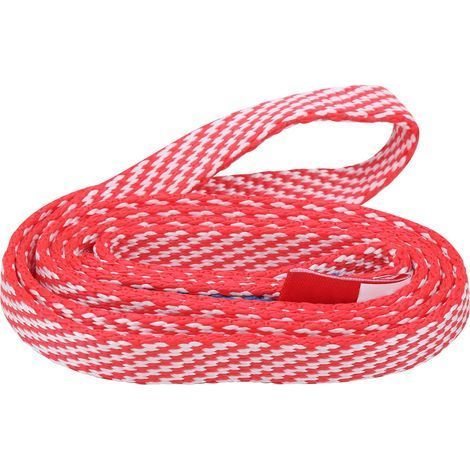 Corde de sécurité d'escalade et de survie en extérieur 60/120/150cm avec anneau porteur (Rouge 60cm) (1/5)