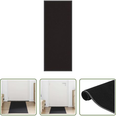 Paillasson antidérapant - Paillasson noir 60x150 cm (1/5)