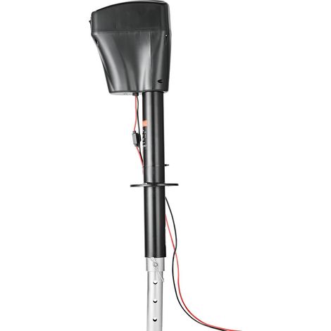 Vérin électrique de remorque 5000 lbs, robuste pour caravane, avec connecteur 7 broches, manivelle manuelle et housse imperméable, levée 10"–28.3", noir. (1/5)