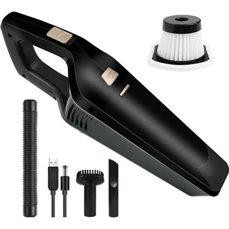 Aspirateur à Main - FOLAYA - 120W 2200mAh - Sans Sac - Sec - Chargement USB (1/4)