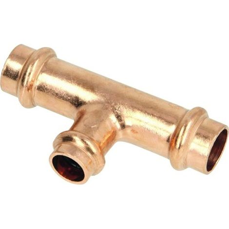 Raccord Viega t-piece fitting cuivre 28x18x22 mm