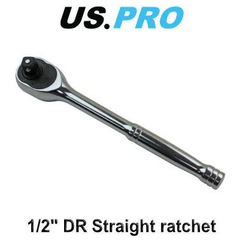 US Pro by BERGEN 1/2" DRIVE 72T Teeth QUICK RELEASE RATCHET CR-V 4158