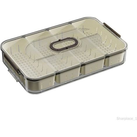 Scatola portaoggetti - Non specificato - Modello 4 - Marrone - Scomparti - Design elegante