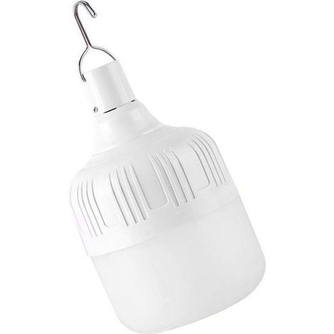 80W 80mm LED-Notlampe, USB-wiederaufladbar, für Außenmärkte, Nachtmärkte und Haushalte bei Stromausfall (1/5)