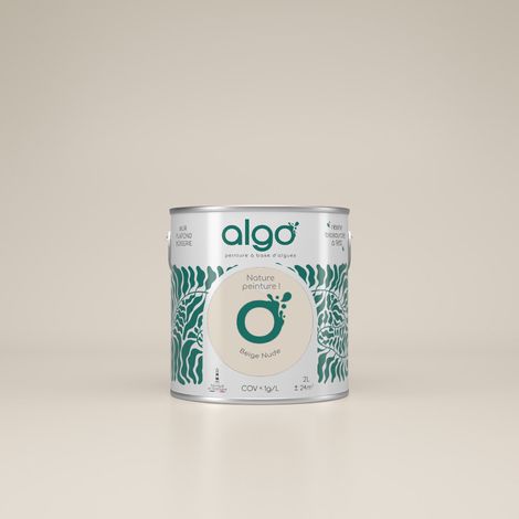 Peinture écologique Algo - Mat - Beige Nude - 0.5L (1/4)