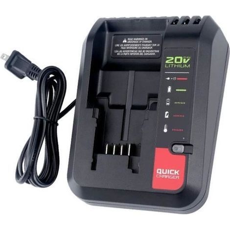 2A Ersatz-Lithium-Akkuladegerät für Black & Decker 18V Porter Cable Stanley (1/4)