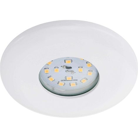 BRILONER - FARETTO INCASSO LED 1X5W 400LM IP65 FISSO BIANCO