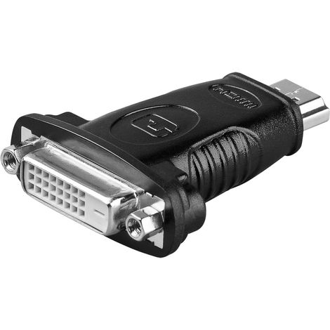 HDMI™/DVI-D-Adapter,, DVI-D-Stecker Dual-Link (24+1 pin)  HDMI™-Stecker (Typ A). (1/3)