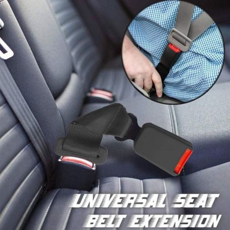 Rallonge Ceinture De Securite - 20 Cm - Boucle Metal Plastique - Pour Grandes Tailles Et Mobilité Réduite - 1 Piece (1/5)