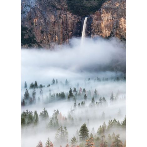 Tableau sur toile brume 30x45 cm - Impression sur Toile Murale Décorative - Image imprimée en HD sur Toile - Toile sur Châssis en Bois FSC - Fabriqué en France (1/5)