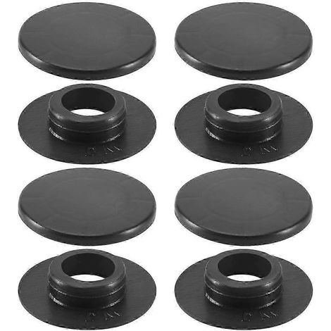 4 clips de fixation noirs pour tapis de sol de voiture - Compatibles avec les modèles 6680520 pour une protection de sol sûre et durable (1/5)
