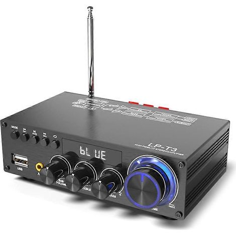 LEPY T3 Verstärker (2 x 50 W + 100 W), 2.1-Kanal-Subwoofer, Bluetooth 5.1, digitaler Koaxialausgang, USB-Anschluss, Fernbedienung, FM-Radio (1/5)