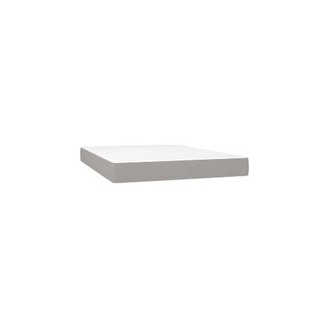 Matelas de lit à ressorts ensachés Gris clair 140x200x20 (1/5)