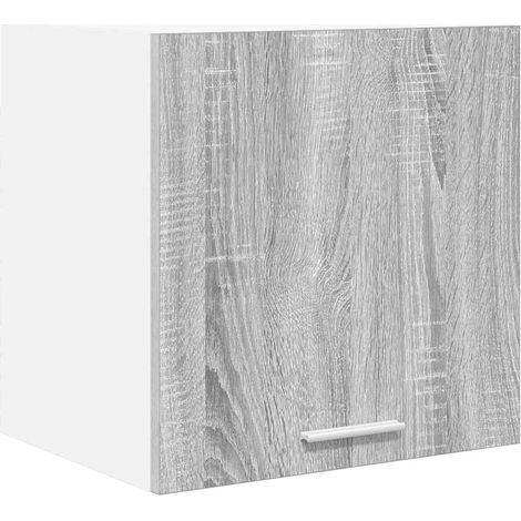 Meubles de Rangement,Armoire suspendue Riga Gris Sonoma et Blanc 40 x 31 x 40 cm CFW810424 (1/5)