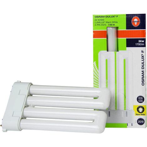 Osram DULUX F Lampadina Fluorescente 24W Bianco Caldo (1/5)