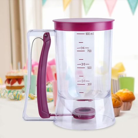 Distributeur de pâte 900 mL pour crêpes, pancakes et pâtisseries (1/5)