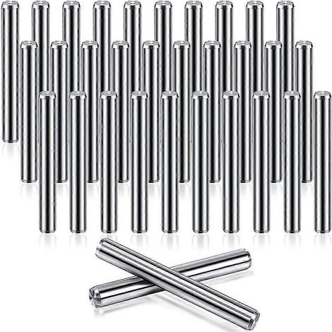 Lot de 32 supports d'étagère 5 mm x 40 mm, tiges en acier inoxydable pour étagères et livres. - AquaForge (1/5)