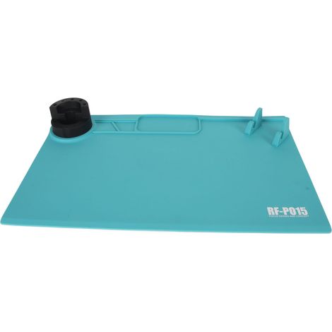 Tapis de soudure en silicone 45 cm x 28 cm antidérapant ignifuge inodore pour réparation téléphone PC (1/5)