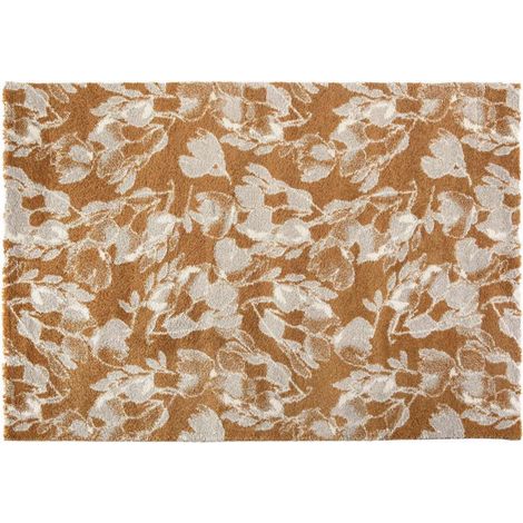 VIVARAISE - Tapis d'intérieur Kanoa Vivaraise - Motif floral Mimosa - 200 x 290 cm (1/5)