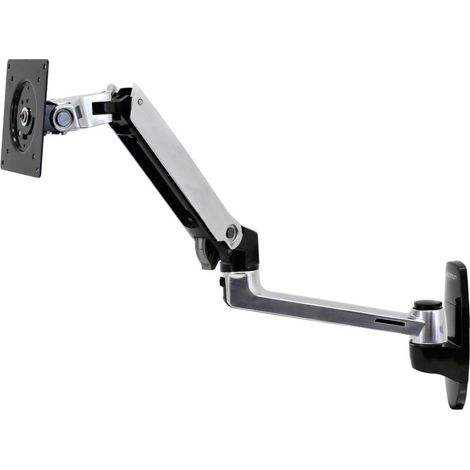 Ergotron Supporto a muro per monitor LX Arm Wall Mount 1 Display: (s) 38,1 cm (15) - 86,4 cm (34) Alluminio Regolabil