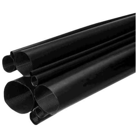 3M TE100046537 Tubo Termorretráctil Negro 100 cm