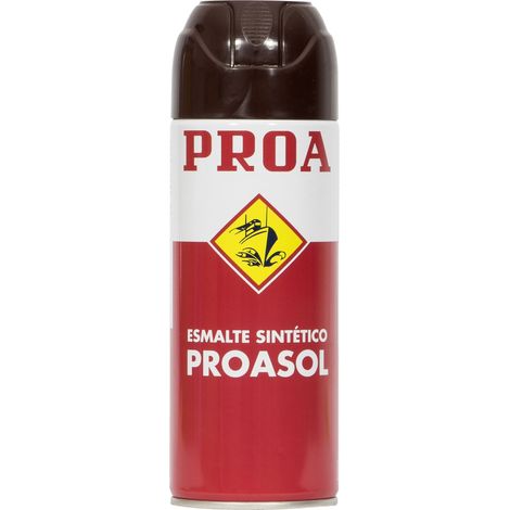SPRAY PROASOL SINTÉTICO 400 ML, Marrón Ral 8016 0.4lts