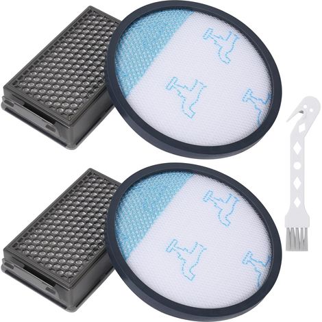 2 Filter-Ersatzset für Rowenta Compact Power XXL Staubsauger. Ersetzt Teil ZR78000 RO4811EA RO4825EA RO4853EA RO4855EA (1/5)