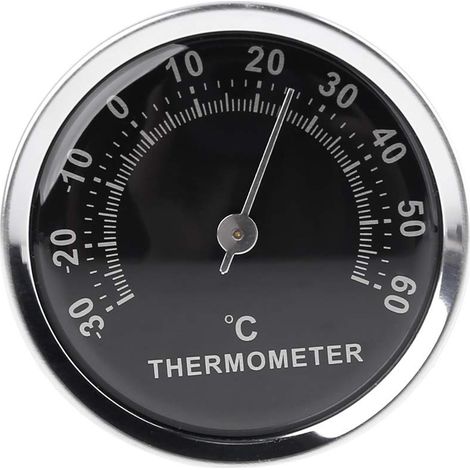 LaBlanc – 58 mm Mini-Autothermometer, langlebig, stark, analog, mechanisch, mit Aufkleber