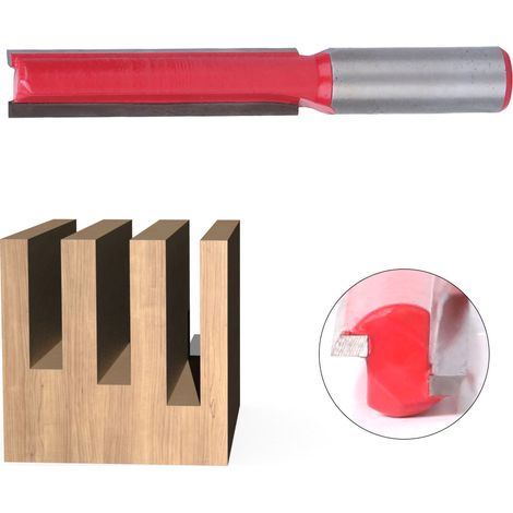 Fraise à affleurer 1/2 po pour le travail du bois, 1/2 po x 1/2 po x 2 po (1/5)