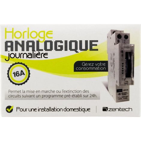 Horloge analogique journaliere (1/5)