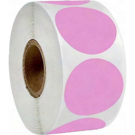 500 pastilles violettes autocollantes pour boîte cadeau, enveloppe, scrapbooking, étiquettes de scellage fait main, papeterie, lot de 500 (1/5)