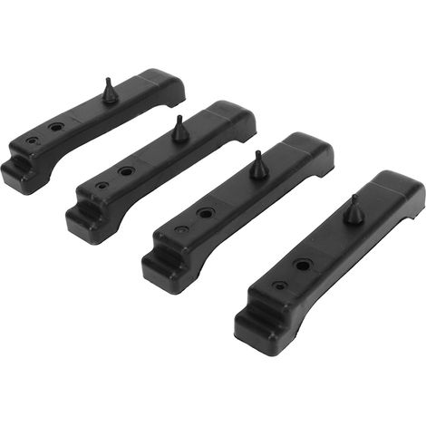 4 coussins de montage en caoutchouc pour radiateur, support 4 cœurs, remplacement 4012 326 682S, compatible Chevelle Impala Camaro (1/5)