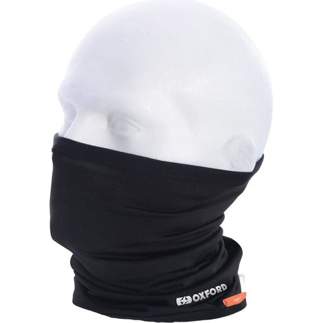 Scaldacollo Oxford tubolare in lycra colore nero taglia universale (1/2)