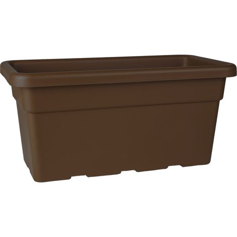 Jardinera Vulcano Zanvic bronce 60 x 32 x 28 cm (35 L) en plástico (1/2)