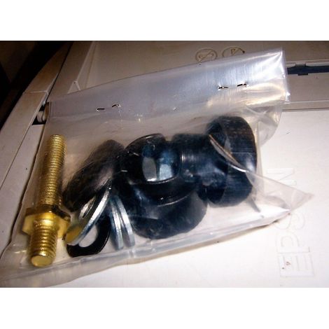 MORSETTO COMPLETO PORTAFUSIBILE CARICABATTERIE AVVIATORI ORIGINALI TELWIN 990162 (1/2)