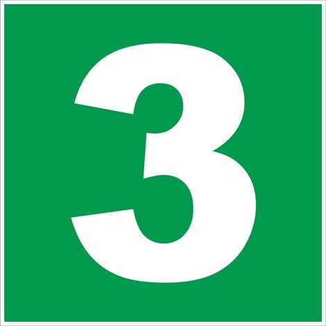 N°3 - 200x200mm - Rigide Vert - 4220482