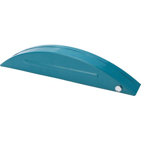 Protection de scie circulaire en métal vert électrique pour table coulissante de travail du bois