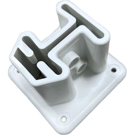 Marches antidérapantes pour échelle de piscine hors pour sol Résine , résistance UV, installation pour facile, couleur blanche, compatibilité totale (1/5)