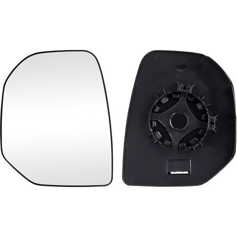 Verre de Rétroviseur Gauche Compatible avec Berlingo 2008-2012 Partner 2008-2012 Glace Retroviseur Exterieur avec Chauffant et Plaque de Support (1/5)