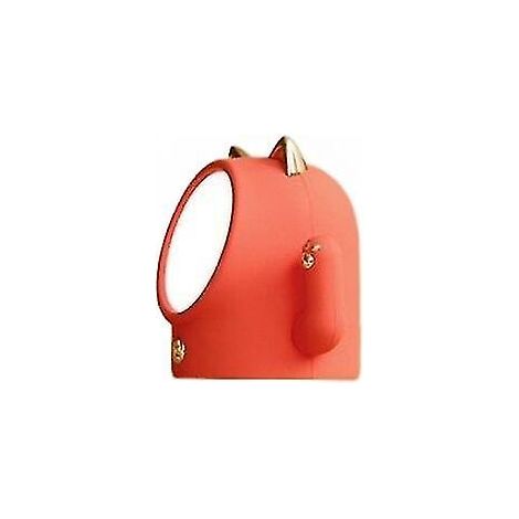 Lampe chat porte-bonheur rouge, tactile, à intensité variable et chargement USB (1/2)