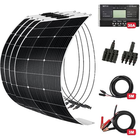 Solarpanel, flexibles Design, hohe Effizienz, 4PCS SP Kit (1/2)