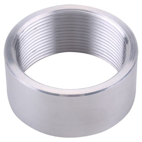 Anschweißbare Aluminium-Rohrverschraubungskappe, 2"-NPT-Innengewinde, kompatibel mit den meisten Autos (1/5)