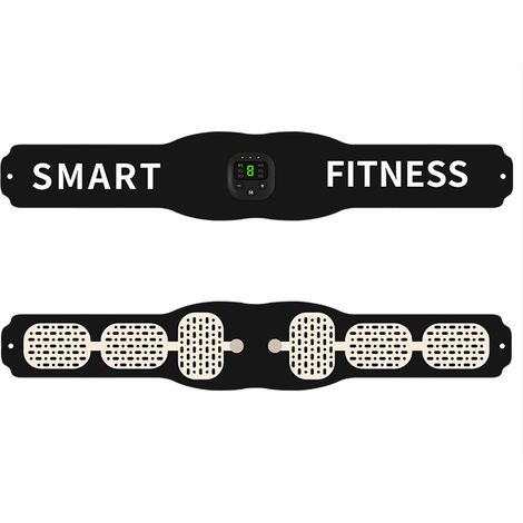 Lot 6 modes abdominaux stimulateur musculaire ceinture massage abdominal taille tonification (1/5)