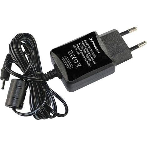 Cargador de pared phoenix universal 5v 2A negro PHDCCHARGER