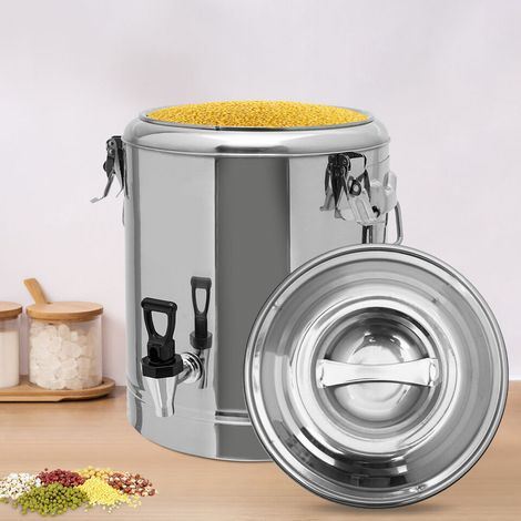 Chauffe-plats Chauffe-aliments 20L Seau isolé Chauffe-plats avec couvercle (1/5)